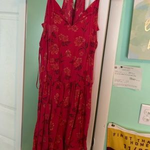 Pink Hollister Romper w/ Tassels